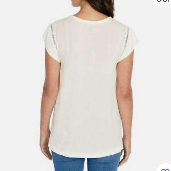 Buffalo v.neck top white size:M - Picture 3 of 7